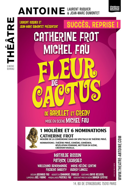 Fleur de cactus au Théâtre Antoine - Simone Berriau