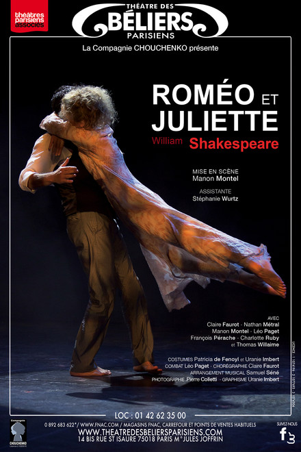 Roméo et Juliette au Théâtre des Béliers Parisiens