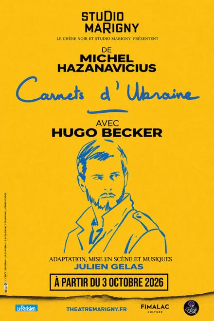 Carnets d'Ukraine au Théâtre Marigny Studio