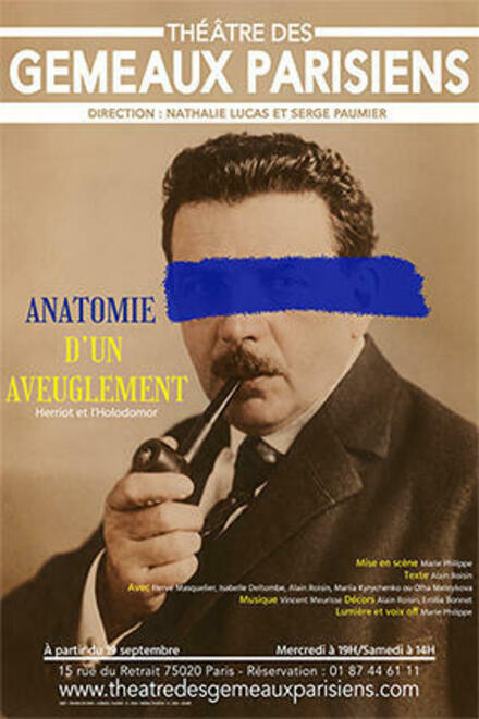 Anatomie d'un aveuglement au Théâtre des Gémeaux Parisiens
