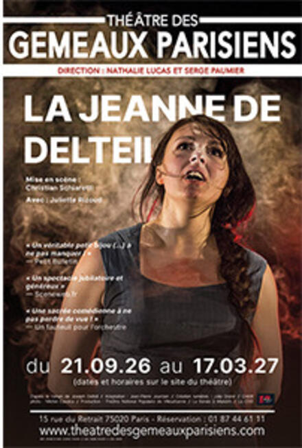 La Jeanne de Delteil au Théâtre des Gémeaux Parisiens
