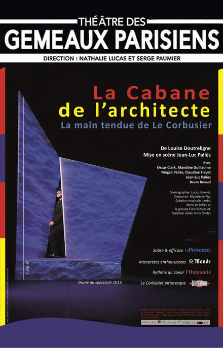 La cabane de l'architecte au Théâtre des Gémeaux Parisiens
