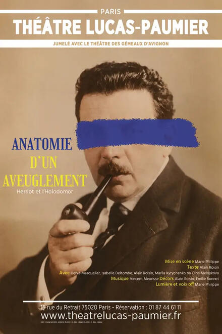 Anatomie d'un aveuglement au Théâtre Lucas-Paumier
