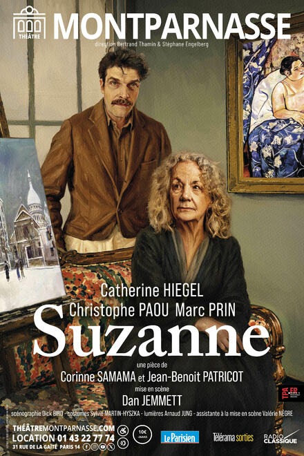 SUZANNE au Théâtre Montparnasse