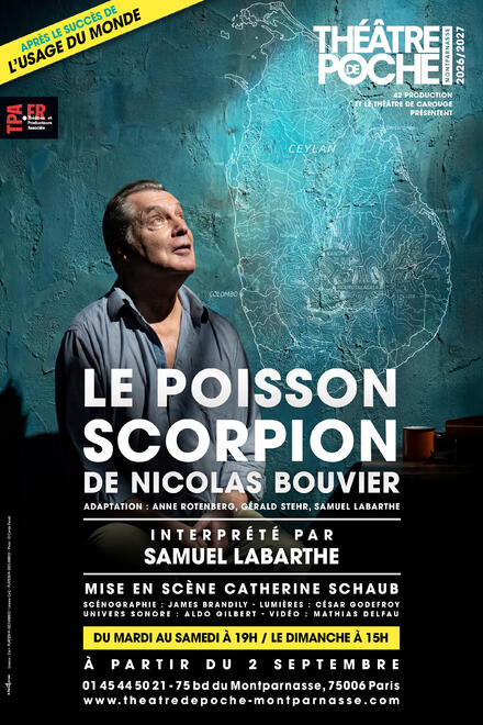 LE POISSON-SCORPION au Théâtre de Poche-Montparnasse