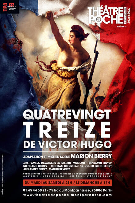 QUATREVINGT-TREIZE au Théâtre de Poche-Montparnasse