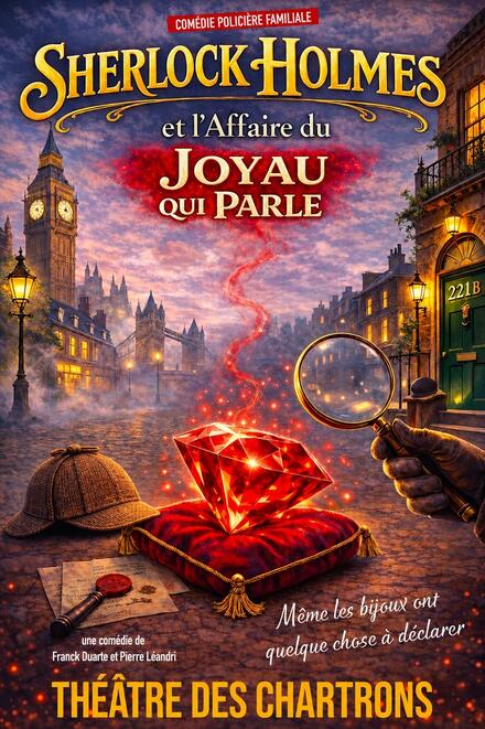Sherlock Holmes et l’affaire du joyau qui parle au Théâtre des Chartrons