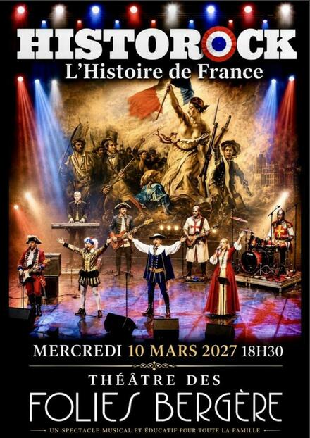 Historock au Théâtre des Folies Bergère