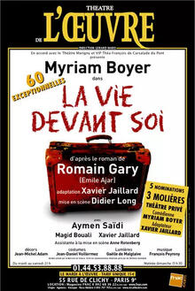 La vie devant soi, Théâtre de l'Œuvre