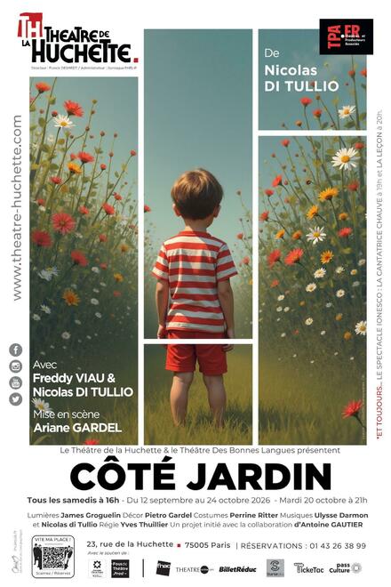Côté Jardin au Théâtre de La Huchette