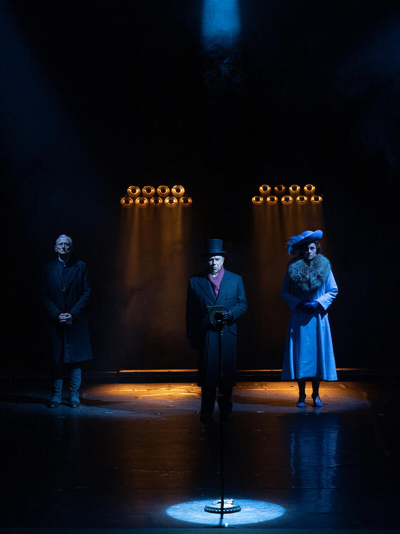 Le discours d'un roi au Théâtre du Gymnase Marie Bell