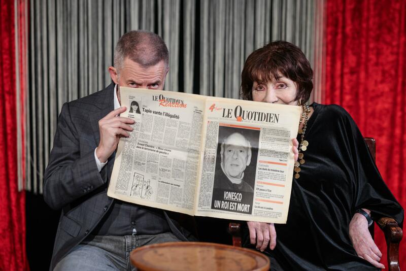 JUDITH MAGRE ET ÉRIC NAULLEAU ÉVOQUENT IONESCO au Théâtre de Poche-Montparnasse