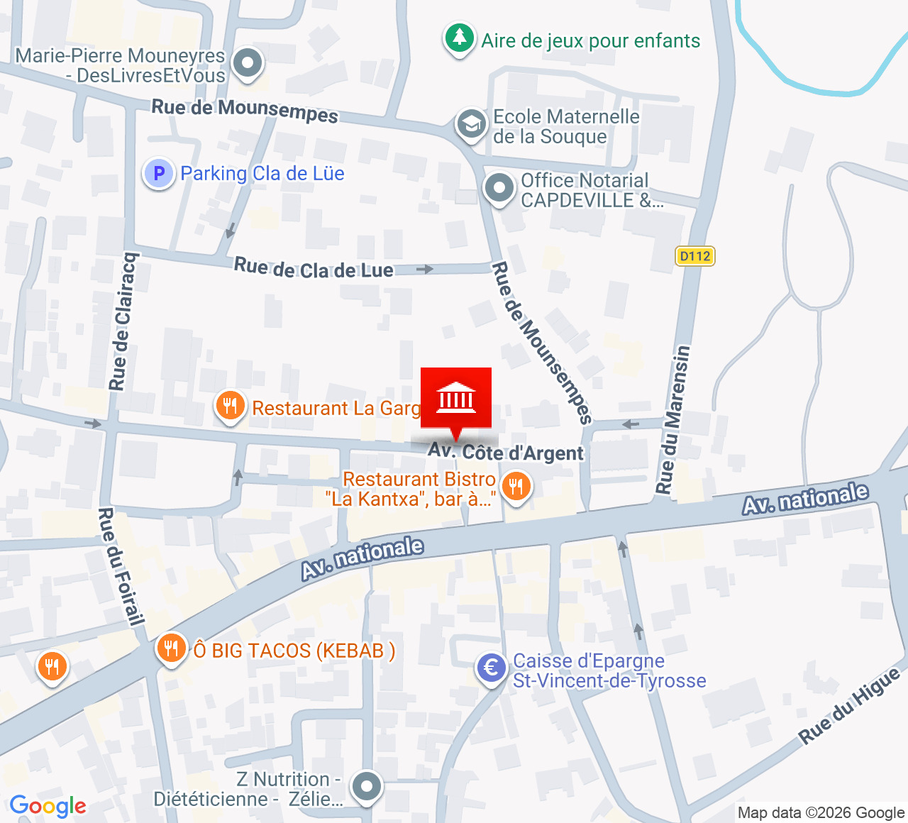 Plan d’accès Cinéma Grand Ecran