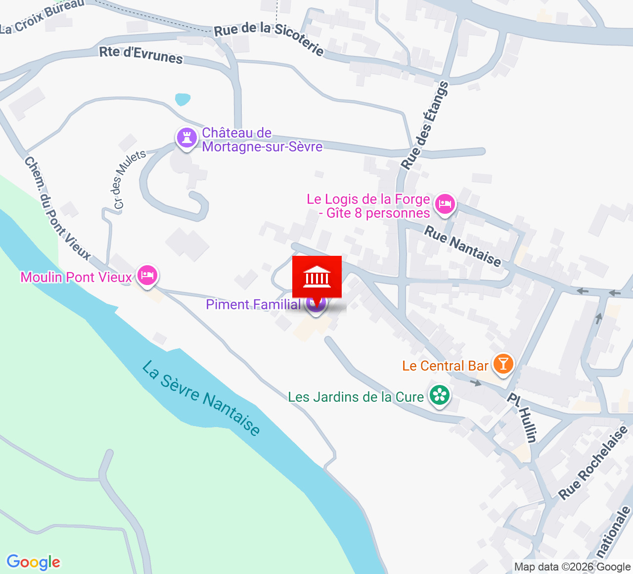 Plan d’accès Piment Familial