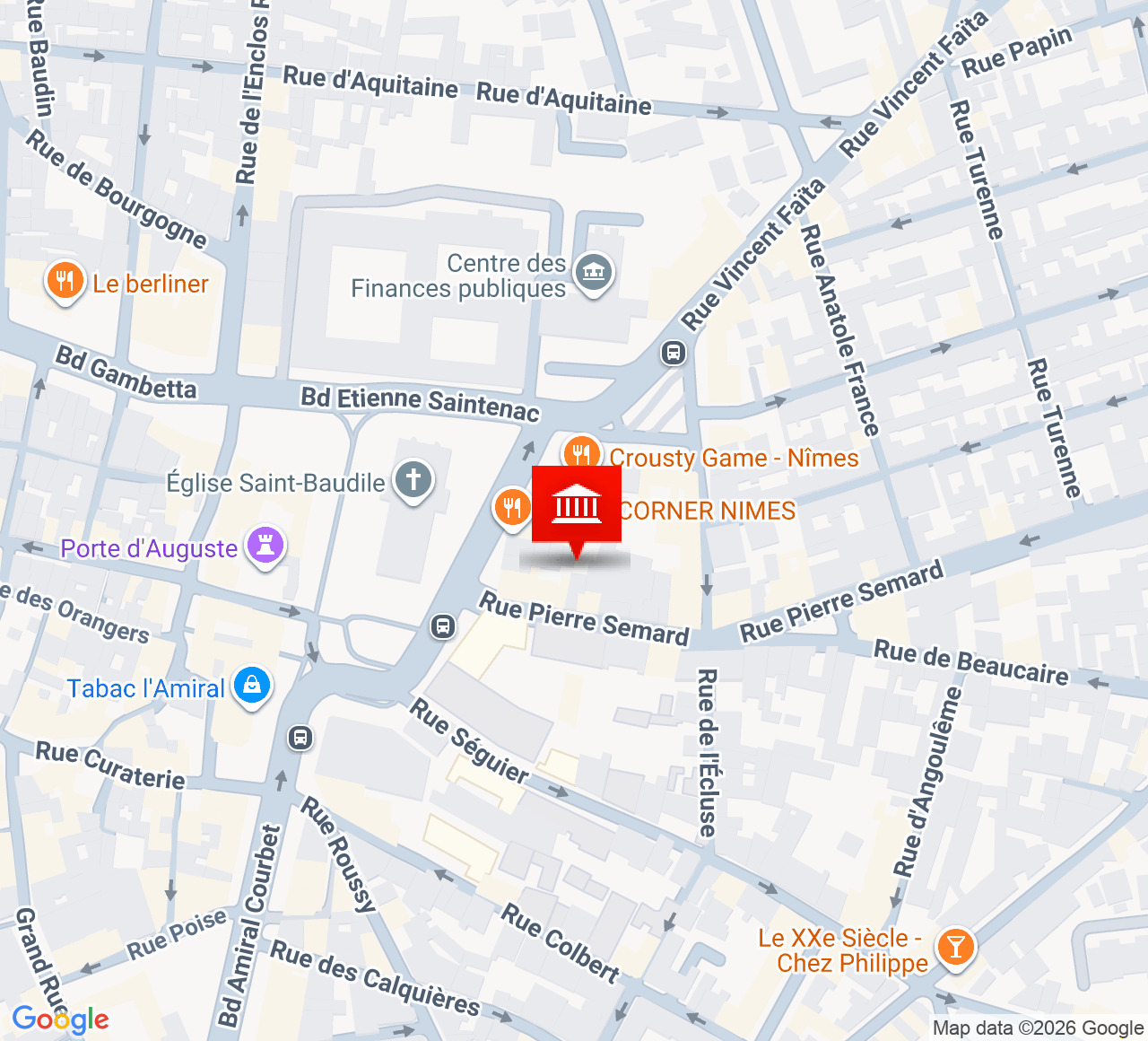 Plan d’accès Salle de l'Odéon