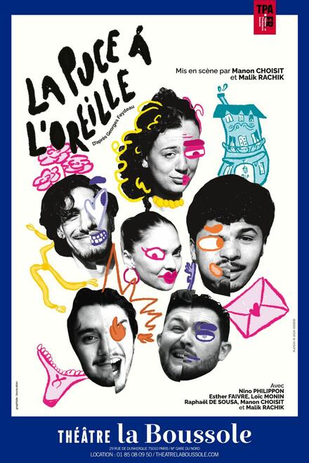 La puce à l'oreille au Théâtre La Boussole