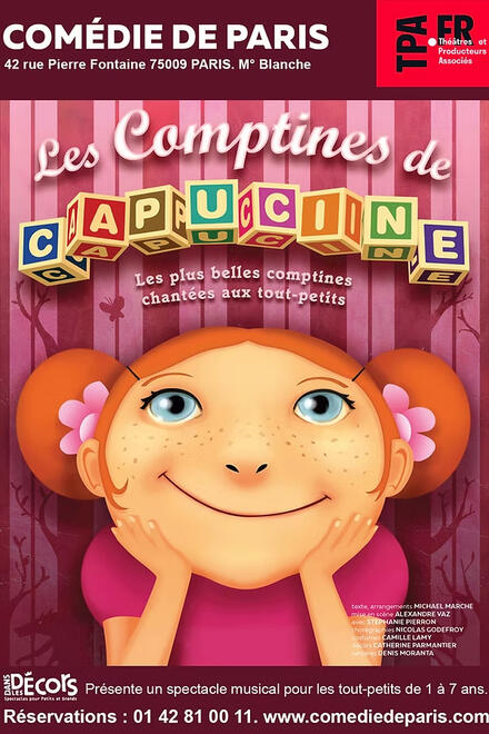 Les Comptines de Capucine au Théâtre Comédie de Paris