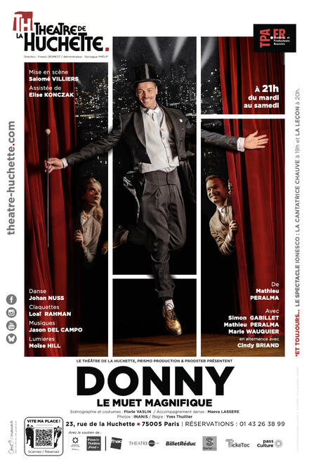 Donny, le muet magnifique au Théâtre de La Huchette