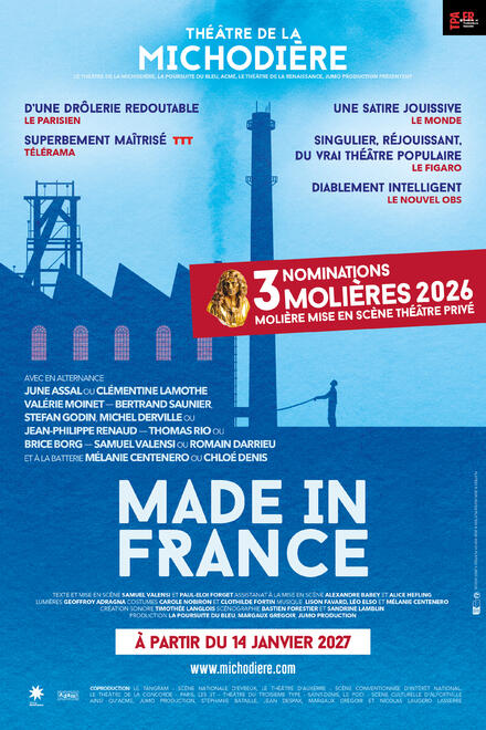 MADE IN FRANCE au Théâtre de la Michodière